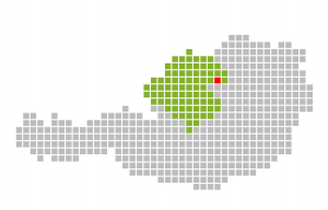 Österreich - Oberösterreich - Saxen Karte Standort